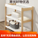 Boori Wood Solid Multi-Fonctional Diaper Table Baby Care Table Nou-né table de rangement de rangement tactile et modifie les couches