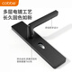 卡贝（cobbe）门锁室内卧室门锁房门锁木门把手锌合金双舌机械锁可调节尺寸通用 6227款-铜金色 1=40,2=50,3=125,舌距48,轻弹簧