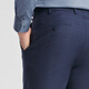 YOUNGOR trousers men's 753 blue-gray plaid anti-wrinkle suit trousers wool blended crisp and stylish 2025 shopping mall same style blue-gray YOTX212753HIY trousers 170A 170/78A 31.5 size 80cm