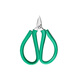 Baolian's new gold and silver jewelry scissors, short-bill green handle, household powerful scissors, copper wire breakers, pliers, gold-making tools and equipment, short-bill green scissors, large size