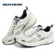 Zapatos de hombres skechers malla zapatos deportivos transpirables zapatos casuales resistentes al desgaste de zapatos de running suave de running 220036-wnv 10.5