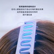 Age-old Korean comb with fluffy texture, fluffy hair roots, fluffy boys' styling, hair seam covering bangs, hairdressing comb through