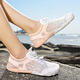 Tibetan Beauty Era 2025 new style non-slip outdoor sports wading shoes beach swimming hiking hiking five-finger shoes for men and women H06 Pink Moon 41 (26.2cm)