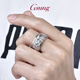 GsunG transfer platinum ring PT950 men's dragon pattern rotatable platinum wide ring solid atmospheric rotatable ring. Priced by gram, please contact customer service before bidding.