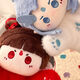 Linda pequeña muñeca nezha muñeca ao bing muñeca peluche juguete trapo muñeca cumpleaños regalo de dibujos animados periféricos animación muñeca nezha muñeca 25 cm