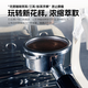 BAICUI XIAOFANG PRO3833/3899 Kaffeemaschine Bottomloser Griff Italienischer Kaffeeextrakt 58 mm Drei-Ohr-Edelstahl Baicui 58 Zwei-Ohr-Style-Rosewood D [Edelstahl]