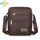 Chanyue wasserdichtes Oxford-Stoffbag Herrenbeutel One-Shoulder Crossbody-Tasche Herrengeschäftstaschen für Männer und Frauen Business-Taschen für Brieftaschen mehrschichtige Taschen Business Casier [Y3519 Basic Model]+[Four Pull Black]