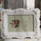 European style, rose 678 inch pastoral wedding photo frame on the stage creative simple photo studio ornaments European style small rose photo frame 6 inch (horizontal and vertical)