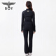 
BOY LONDON spring and summer women's simple black slim elastic trousers W15901 black M