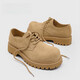 Ziyuanju Martin Boots Hombres 2025 Nuevos zapatos de verano Derby Shoes Low Top Retro Work Shoes de altura espesa de altura.