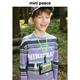 Minipeace PeaceBird Children's Clothing Boys Camiseta de manga larga FACPF1416 Dusk Purple 130cm