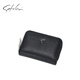 SATCHI card bag genuine leather ID bag first layer cowhide coin purse new product gift AET03586-9H black 1 piece