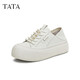 Tata Casual Dicke Sohle Schuhe Frauenschuhe 2025 Sommer CT701BM5 Weiß 38