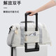 Ukdati hand-in-one travel bag large capacity men and women lightweight boarding short-distance travel waiting to be delivered trunk crossbody gym bag white