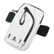 Tuoyika German Tuoyika IPX4 waterproof high-reflective sports outdoor mobile phone key arm bag storage bag white arm bag