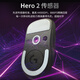 罗技（G）GPW二代 金刚版新升级 无线游戏鼠标 Hero2传感器 60g轻量 FPS职业电竞配置 GPW2狗屁王二代 黑色