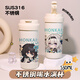 Zusammenbruch Sternkuppel Railway Flush Mirror White Dew Doppelgetränk Strohisolierung Tasse große Kapazität 316 Edelstahl -Wasserbecher Meldung Bildnummer [Pink Lanyard + Double Drink Isolierung Tasse 5