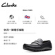 Clarks Oswick Bar Herren neuer lässiger One-Pin-One-Sole-Slipper Beanie Shoes Black 261666737-Oswick Bar 41