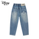 Disney Boys Jeans Spring Children's Coumter Color Line Broidered Casual Casualsers Might Kilds's Fashionable and Eleging Boys Children's Clothes Trend de Denim Bleu 110 cm