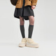 Verloren in Echo [Ju Jingyi gleicher Stil] Neue Herbst- und Winterstil Wärme mit dicker alleiniger Wolle plus Samt -Kuhspannenschnee für Frauen Beige 38