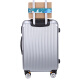 Travel trolley suitcase luggage packing strap suitcase checked strap thickened wear-resistant one-word packing strap suitcase strap fixed strap business trip abroad train airplane travel supplies blue