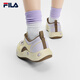 Fila Shoes Official Women's Cookies EC Retro Canvas Zapatos 2025 Summer Nuevos zapatos de galleta zapatos casuales crema espesa amarillo/lanxu púrpura-do 40