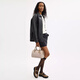Coach (Coach) Frauenbag Rowan 18 klassische Presbyopia Reißverschluss Öffnung und Schließung der Frauenhandtasche Boston Bag One-Shoulder Crossbody Bag Cy679 IMXI9