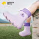 Lemonkid children's rain boots for boys and girls' rain boots waterproof and non-slip children's school water shoes thin sand purple 30