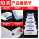 
CLCEY imported from Germany with high capacity rectangular kitchen commercial fresh-keeping box plastic storage box refrigerator special transparent 9928 label model without snap 29