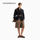 Emporio Armani / Armani Flagique officielle des vêtements de travail larges masculins de travail des Bermudes chinoises U6195-Pearl Chocolate Color 52 (XL)