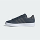 阿迪达斯 （adidas）男女鞋情侣运动板鞋新款 GRAND COURT 2.0 缓冲轻量透气低帮鞋 墨蓝色/IG9226 36.5