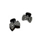 Jiuweiya sparkling diamond bow small clip light luxury small shark clip forehead bangs hair clip female top clip hairpin side clip JYFJ152 sparkling diamond bow small clip 1