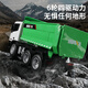 Huina Model Huina Fernbedienungskontrollkipper Trucktechnik Fahrzeugmodell Ladet Electric Mud Truck LKW Truck LKW Kinderspielzeug 656 Medium Fernbedienungskontrollmüllkippe [Basic After-Sales Service] Insgesamt zwei Körperbatterien