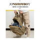 Jonstoyboy Sac à dos de grande capacité durable sac à dos colantal collant en ordinateur rétro sac à dos hommes et femmes sac de voyage sport extérieur khaki 693 #