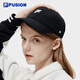 FILA FUSION Official fashion brand sports baseball cap for men and women, trendy casual hat, white white hat