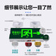温特孚消防应急灯LED双头疏散指示牌安全出口标志灯充电式停电照明灯具 工程款应急灯工程款