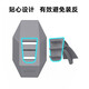 NGKJ adapté pour DJI Air3s Bureau de bureau Air 2S / Air2 Drone Drone Rack Ornaments Bureau de bureau ZJ694 Air 3/3s / Air 2 / Air 2S Universal