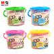 Morgenlicht (m/g) Farbschlamm Plastikine Kinderspielzeug Student Zylinder Set handgefertigtes Puzzle DIY12 Farbset Pflaumenblütenform AKE04032 Farbe zufällig (senden Sie 1 Gummi Stück)
