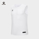 
KELME (KELME) sports vest men's summer new basketball training suit running and fitness sleeveless quick-drying T-shirt bright white L