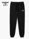 BOY LONDON trendy brand trousers couple style black printed anklet breathable casual pants N15903 black XS