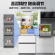 
Midea [National Subsidy 20%] M60 Series 470 French Four-Door Refrigerator 60cm Plain Fully Embedded PST + Dual Purification Large Capacity Air-cooled Frost-Frost-Double-Cycled Dual-Circulation Intelligent Control [753 Wide] 448L PST + Ultra Clean Technology - Xiyunbai