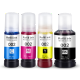 Ink-added Epson L6168 L6178 L6198 L6166 L6176 printer ink ink bin color ink jet multifunctional four-color ink set [CMYK