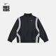 Nike Big Children's Loose Water-Repellent Basketball Jacket for Boys and Girls Lightweight Woven Sports Jacket NIKE FZ5233 010 Black/White 160 XL
