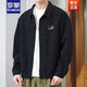 
ROMON jacket men's spring 2025 new shirt lapel spring men's work jacket early autumn jacket top [upgrade version] K12806 gray 2XL [recommended 140160Jin [Jin equals 0.5 kg]]