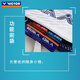 Victor Victor New Badminton-Tasche große Kapazität handbeschwerte rechteckige Tasche One-Shoulder Sport Rucksack Badminton Schlägertasche BR2603 Rechteckige Tasche BR2603/B Blau Stein