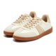 361 Grad Frauenschuhe, Sportschuhe, komfortable und vielseitige leichte Laufsport und Freizeitschuhe atmungsaktiv, federweiß/apricot braun [6626] 36