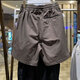 Adidas Clover Shorts Men's Pants Women's Pants Summer New Style Neutral Sport Pants Loose Casual Crop Pants IB5044 IB5044 Dark Olive Green XS