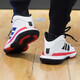 ADIDAS ADIDAS Zapatos de baloncesto zapatos para hombres Bouncelegends Practical Shock-Absorbing Sports zapatos informales cómodos IE9277 42