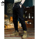 Jeep (Jeep) Pantalones de camuflaje informal de alta gama estadounidense de camuflaje Hombres de moda HOLTY Pantalones de trabajo suelto de primavera y verano Pantalones elásticos al aire libre Khaki (679 verano) delgada 38 (185-200Jin [Jin equivale a 0.5 kg])