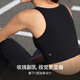 ubras2025新品小慕斯运动短背心文胸一体式外穿女跑步健身瑜伽 黑色 L 80A/80B/80C